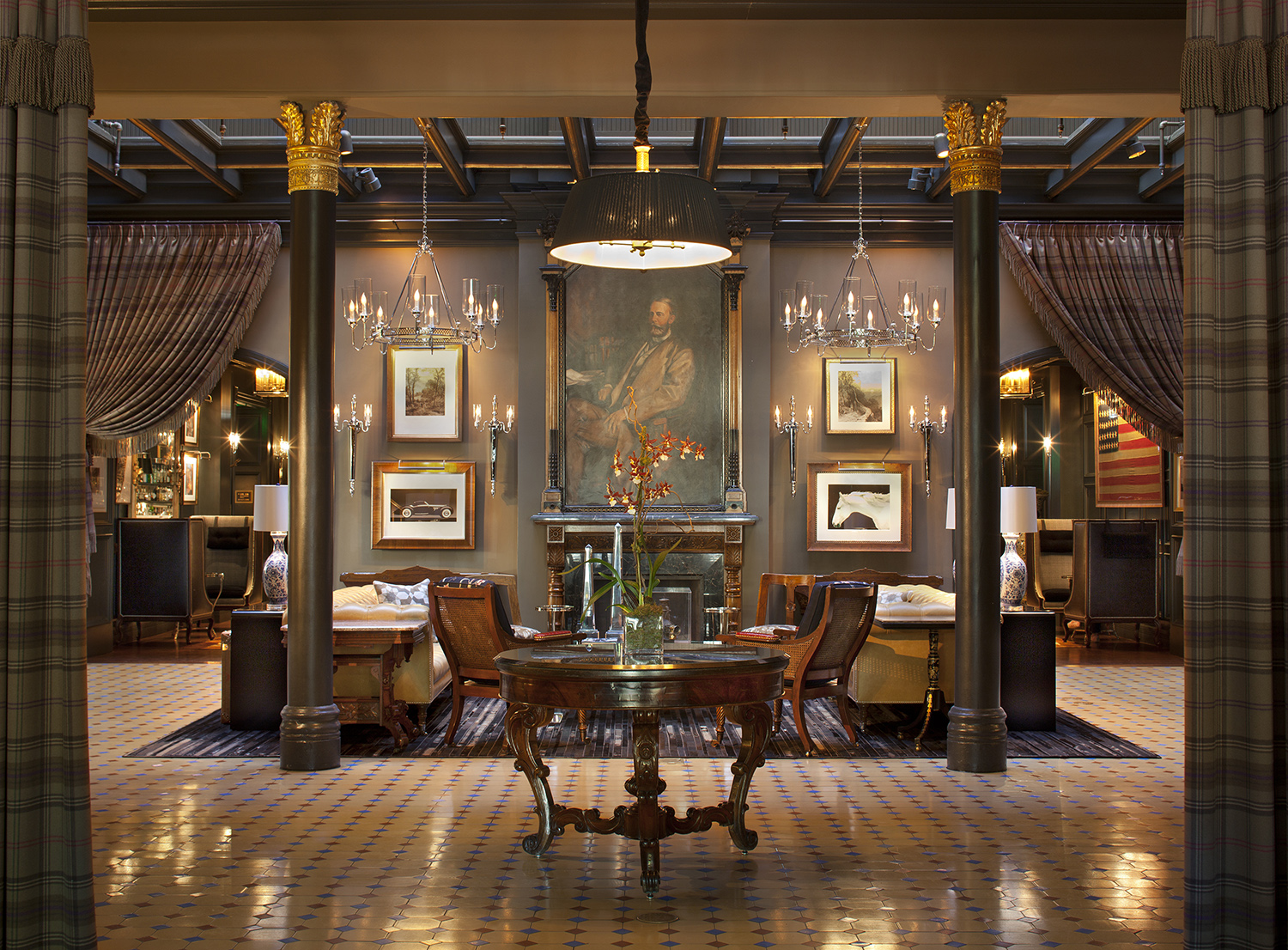 Dinner reception at Hotel Jerome
